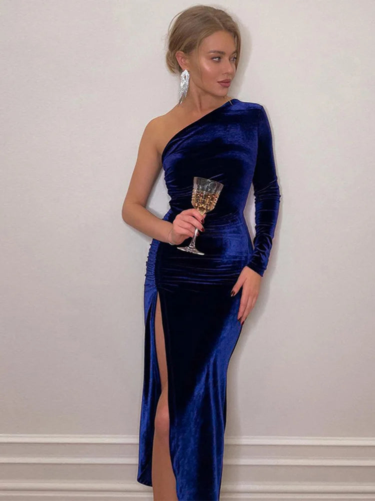 velvet dress